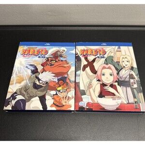 Naruto Blu ray Set 4 & 7 Anime Viz Media Shonen Jump